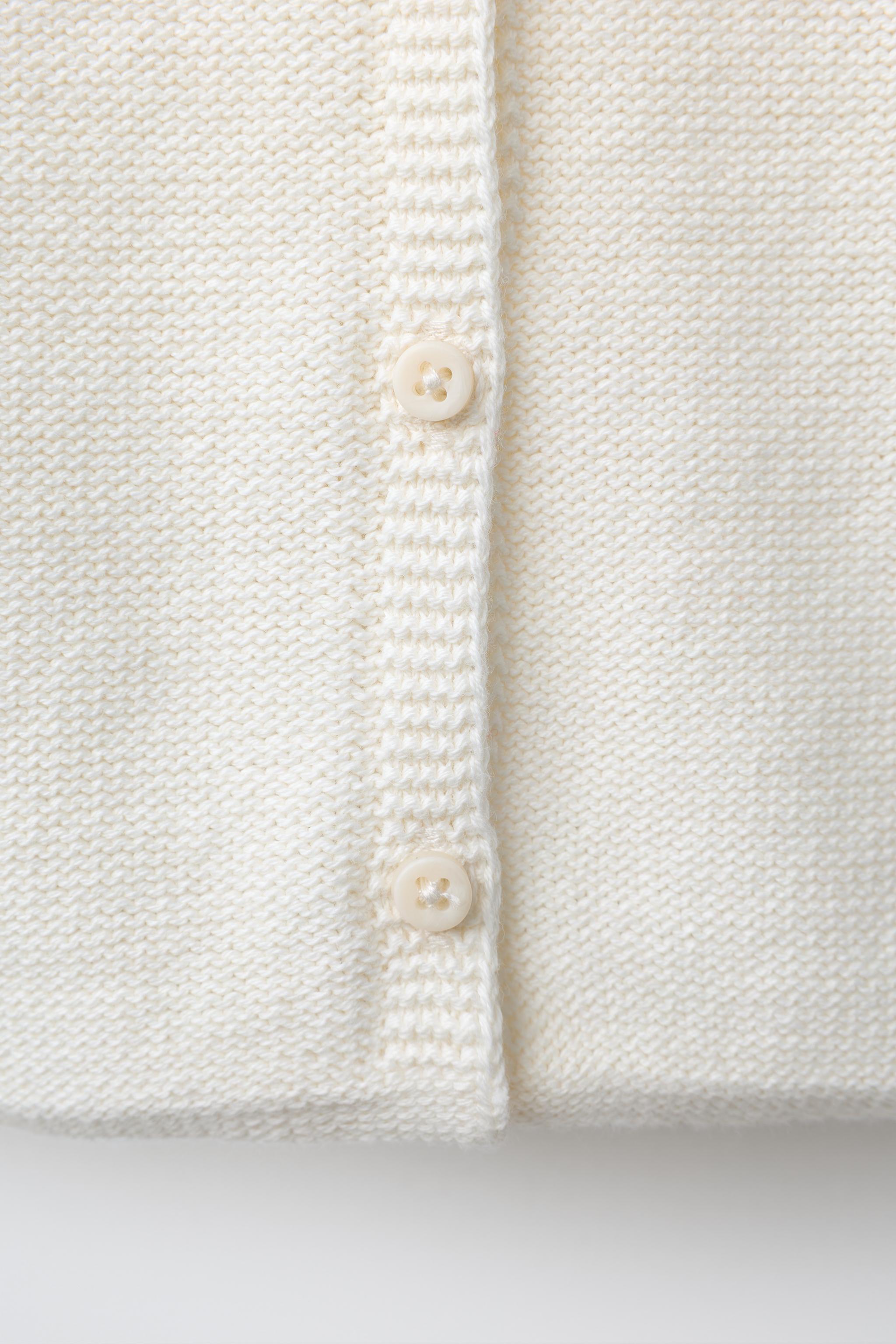 KNIT JUMPER WITH BUNNY PATCHES
